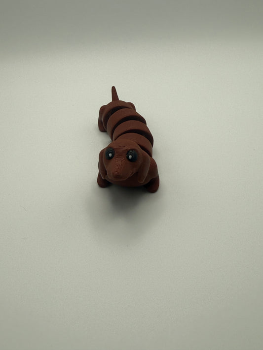 Flexi Tiere – Bewegliche 3D-Druck Figuren | Dackel | Perfekte Geschenkidee