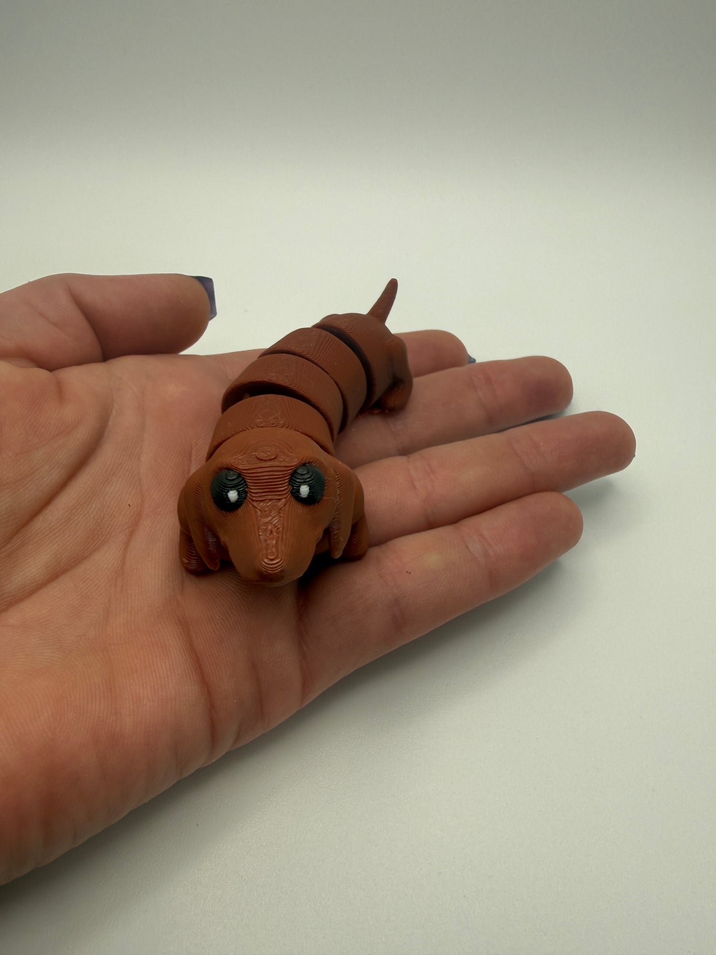 Flexi Tiere – Bewegliche 3D-Druck Figuren | Dackel | Perfekte Geschenkidee