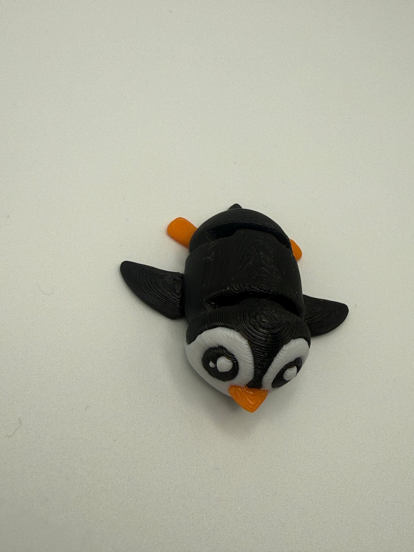 Flexi Pinguin – Bewegliche 3D-Druck Figur | Handgefertigt | Geschenkidee